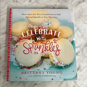 Celebrate with Sprinkles by Brittany Young - Pastel Pink & Aqua Cover